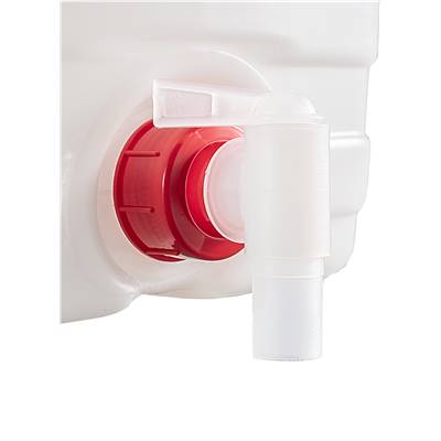 Robinet pour Fût Plastique Blanc Translucide de la Gamme Duhallé - 5L, 10L, 15L et 20L – Pièce détachée et Accessoire