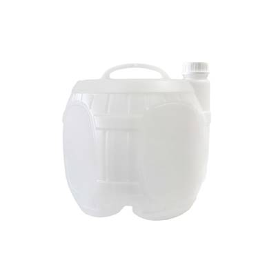 Fût de 10 L - Cubitainer en Plastique Blanc Translucide