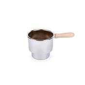 Cuve pour Pot Chauffant pour Cacheter les Bouteilles de Vin – Cire Souple et Cire Dure – 1,3L – Acier Inoxydable