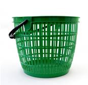 Panier de Récolte - 12 L en Plastique Vert