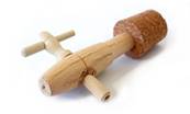 Robinet 4 Pouces ( 11 cm ) - pour Fût ou vinaigrier - Bois de frêne Français