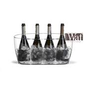 Seau à Champagne WAF – Seau à Glace 12 Litres - Transparent