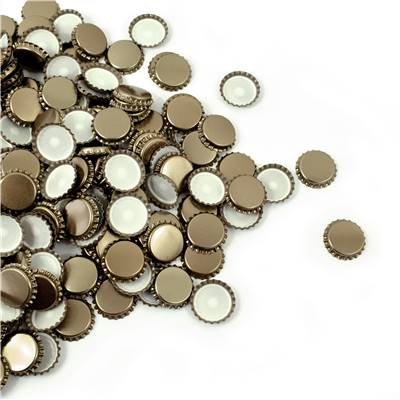 Lot de 1000 Capsules Couronne en Métal couleur Or - Ø 29 mm pour Bouteilles Champenoises