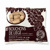 Bouchon en liege conique x100 - 33x23/19 