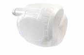 Fût de 10 L - Cubitainer en Plastique Blanc Translucide