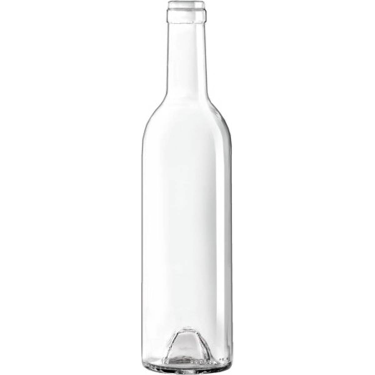 Bouteille de Vin Vide 75 cl ��� Bordelaise Transparente ��� Pour la Mise