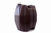 Ft de 20 L - Cubitainer en Plastique Brun