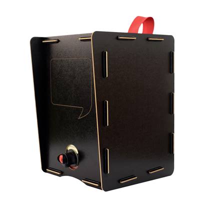 Cubibar - Cache Cubi Design en Bois - 5 L