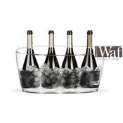 Seau à Champagne WAF – Seau à Glace 12 Litres - Transparent