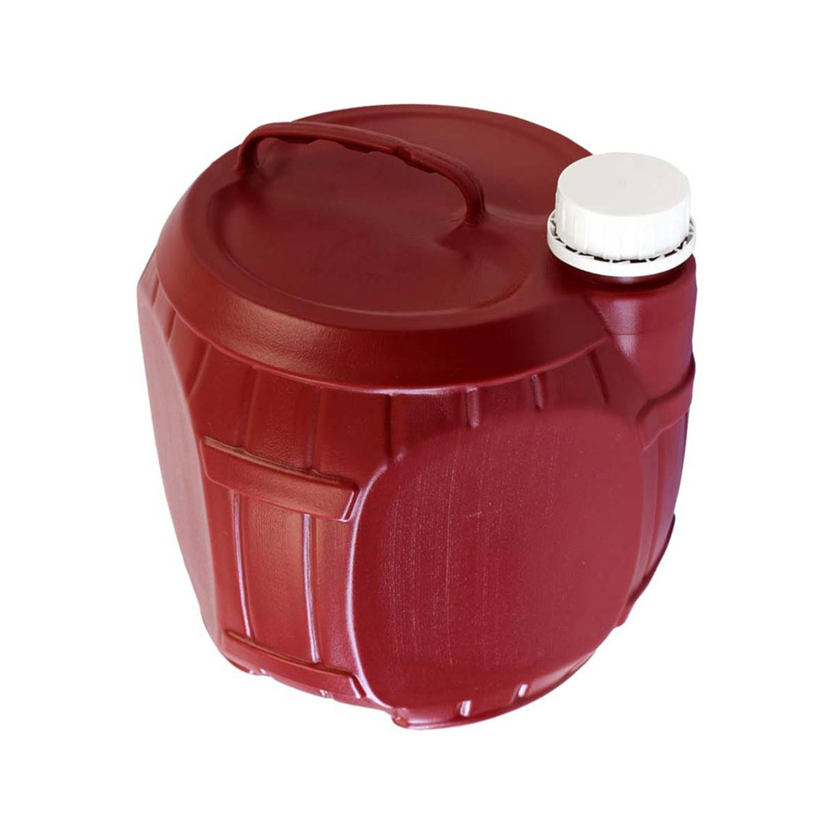 Fût de 5 L - Cubitainer en Plastique Rouge
