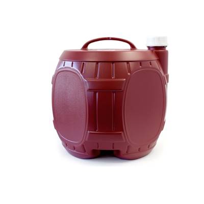 Fût de 10 L - Cubitainer en Plastique Rouge