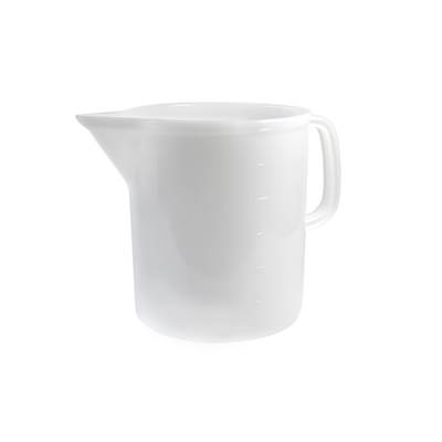 Broc Gradué 3 Litres - Plastique Alimentaire Blanc