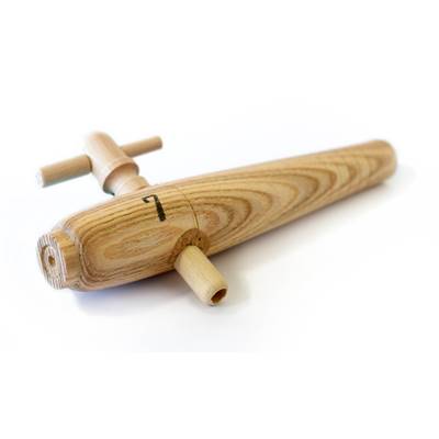 Robinet 7 Pouces ( 19,5 cm ) - pour Fût - Bois de frêne Français