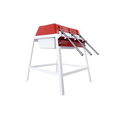 Tireuse Manuelle 3 Becs Inox avec Bac Plastique – Remplisseuse Gravitaire