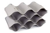 Casier WAVE - Range-bouteilles pour 10 Bouteilles - Couleur Gris Taupe