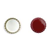 Lot de 200 Capsules Couronne en Métal couleur Or - Ø 29 mm pour Bouteilles Champenoises