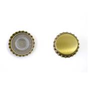 Lot de 1000 Capsules Couronne - avec Opercule Incorporé - Ø 29 mm, couleur OR