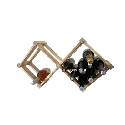 Casier Range-Bouteilles Bois – 30 Bouteilles